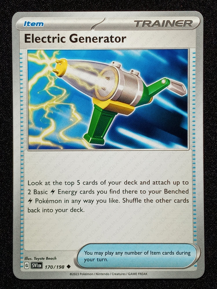 170/198 Electric Generator
