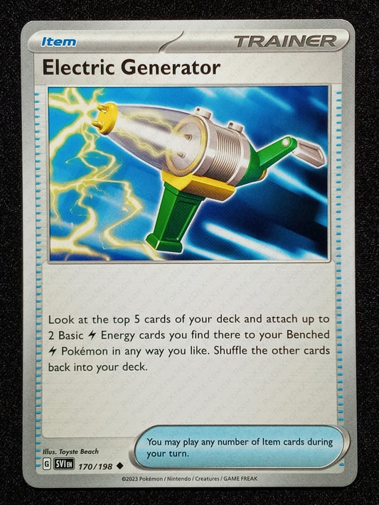 170/198 Electric Generator