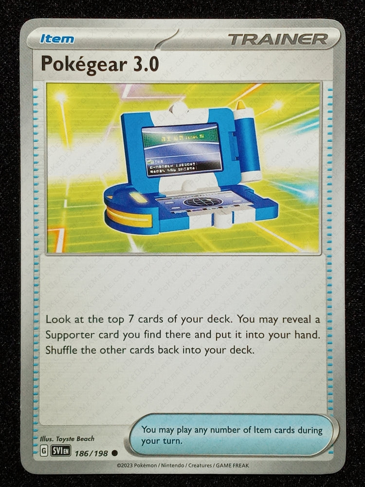 186/198 Pokégear 3.0