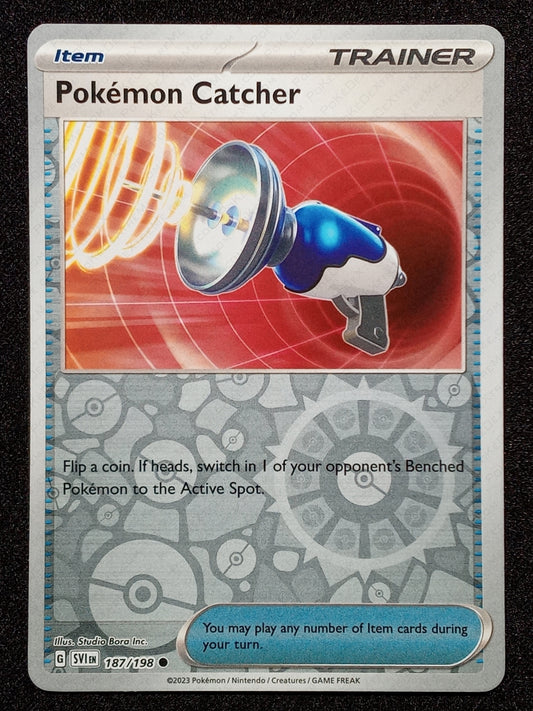 187/198 Pokémon Catcher {Reverse Holo}
