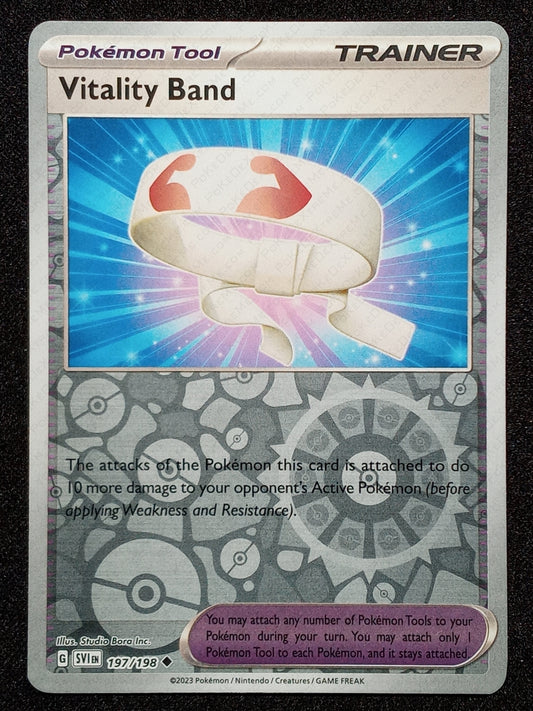 197/198 Vitality Band {Reverse Holo}