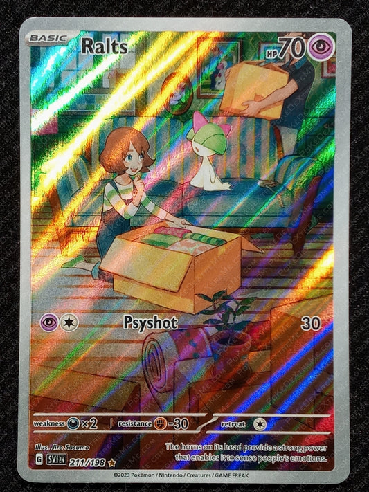 211/198 Ralts {Full Art Holo}