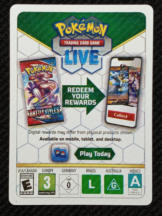~~Scarlet & Violet TCGO Booster Pack Code Card~~