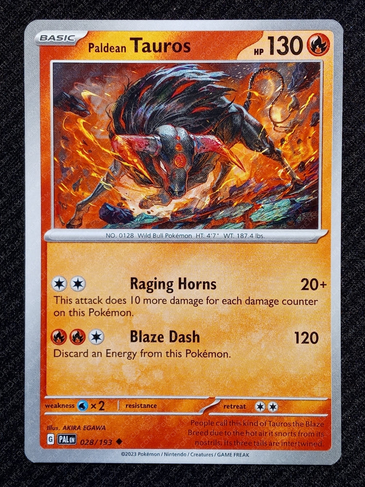 028/193 Paldean Tauros