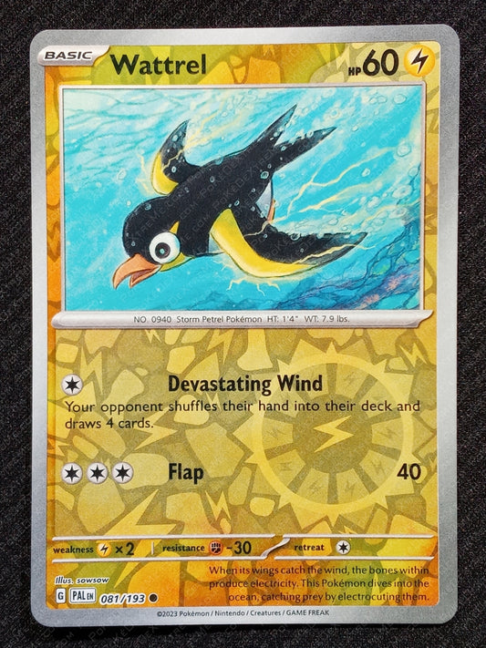 081/193 Wattrel {Reverse Holo}