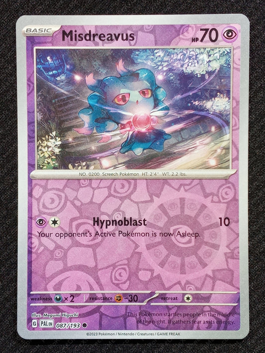 087/193 Misdreavus {Reverse Holo}