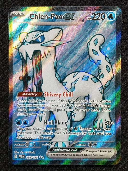 236/193 Chien-Pao EX {Full Art Holo}