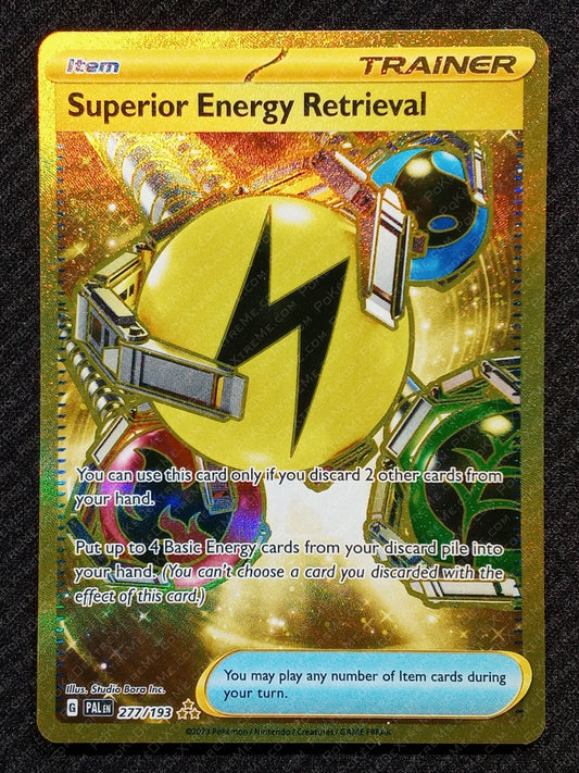 277/193 Superior Energy Retrieval {Full Art Holo}