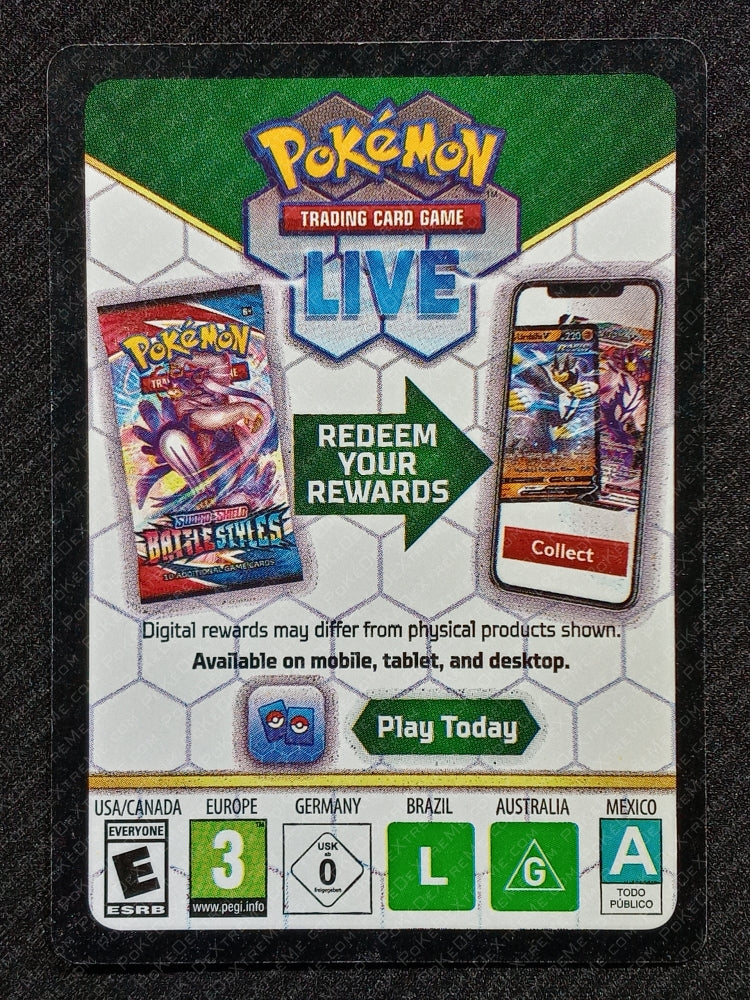 ~~Paldea Evolved TCGO Booster Pack Code Card~~