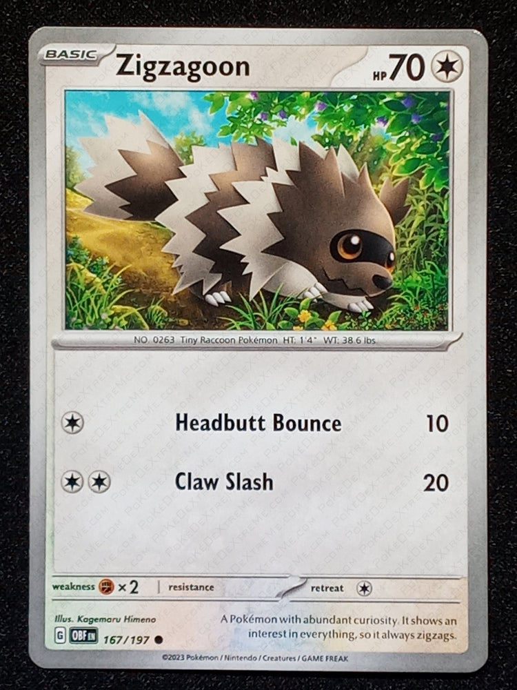 167/197 Zigzagoon