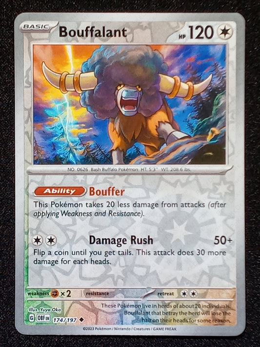 174/197 Bouffalant {Reverse Holo}