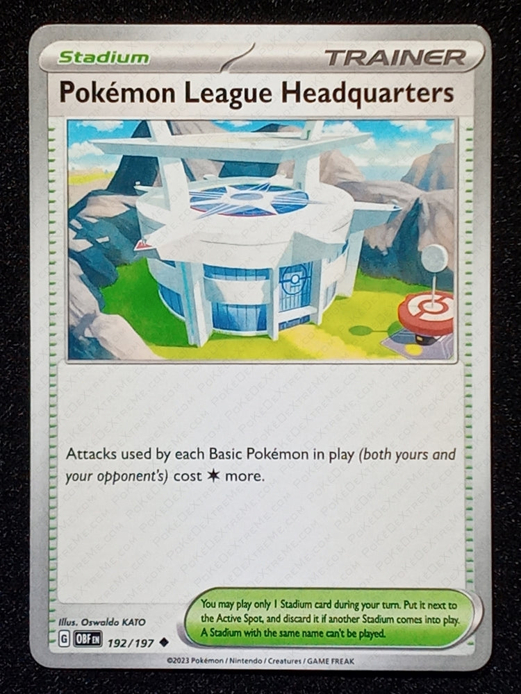 192/197 Pokémon League Headquarters