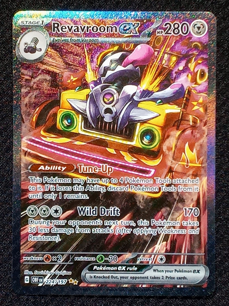 224/197 Revavroom EX {Full Art Holo}