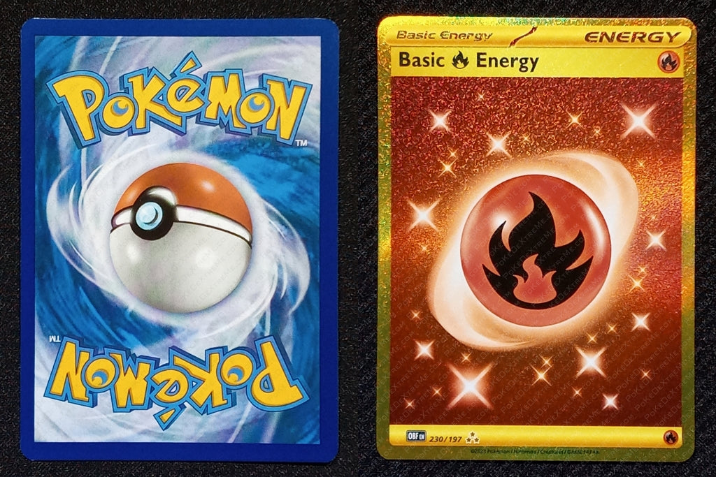 230/197 Basic Fire Energy {Full Art Holo}