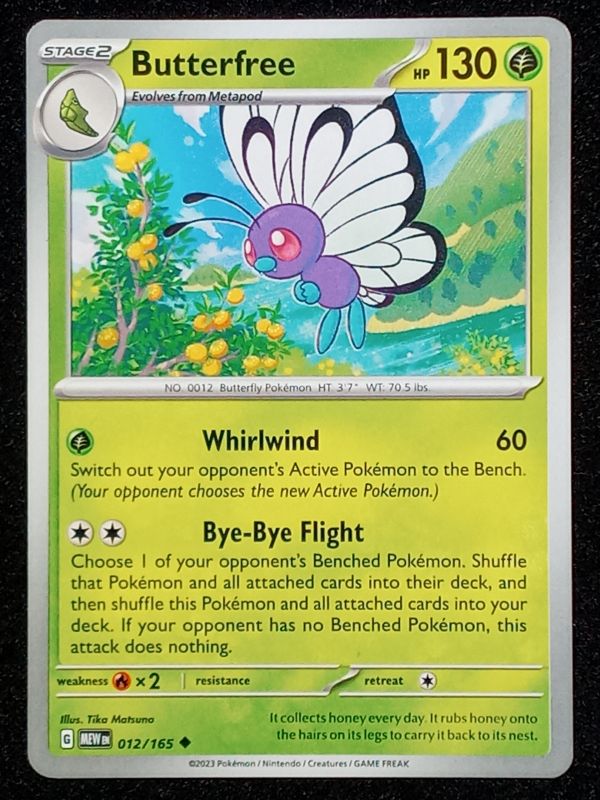 012/165 Butterfree