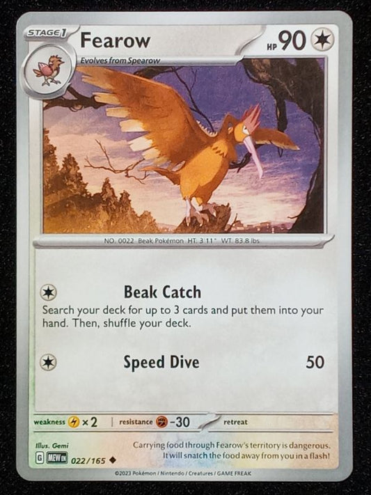 022/165 Fearow