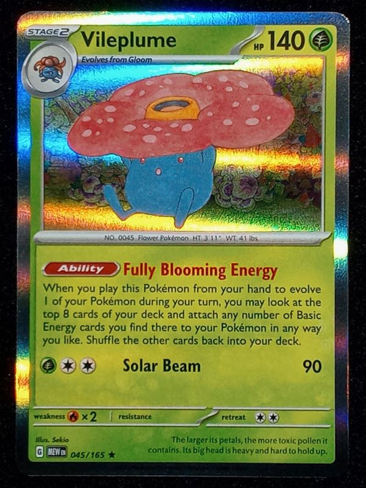 045/165 Vileplume {Regular Holo}