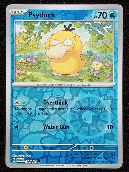 054/165 Psyduck {Reverse Holo}