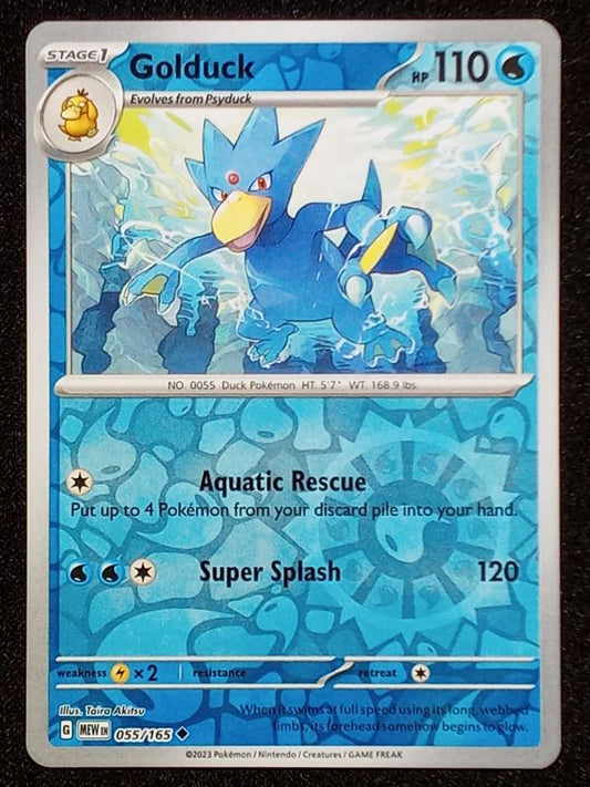 055/165 Golduck {Reverse Holo}