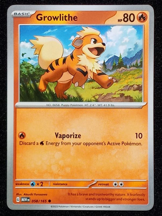 058/165 Growlithe