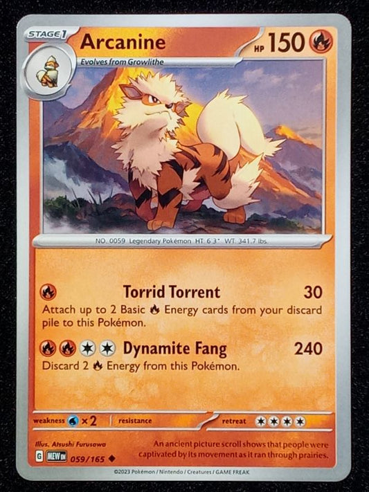 059/165 Arcanine
