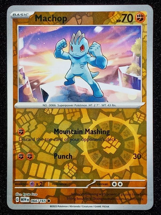 066/165 Machop {Reverse Holo}