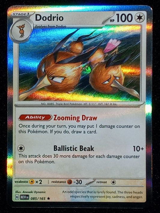 085/165 Dodrio {Regular Holo}