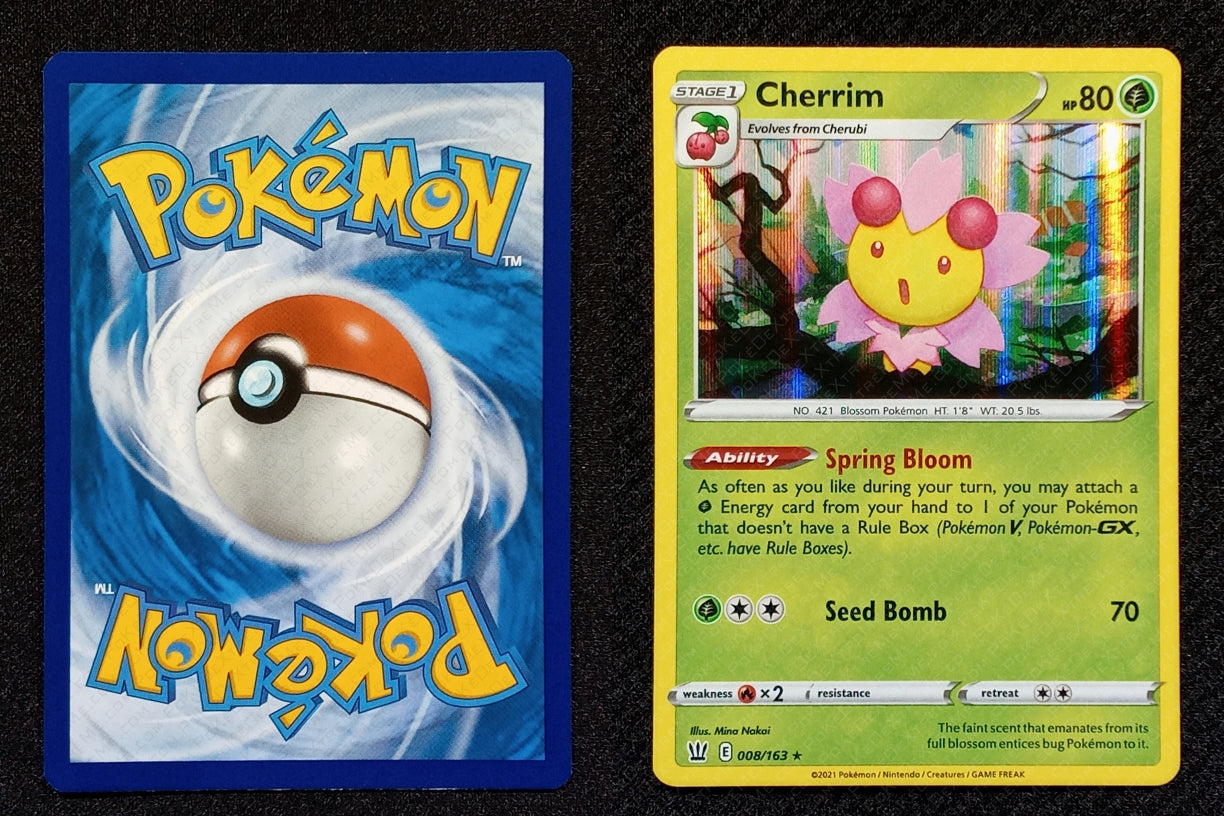 008/163 Cherrim {Window Holo}