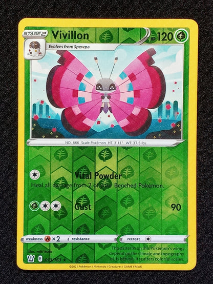 013/163 Vivillon {Reverse Holo}