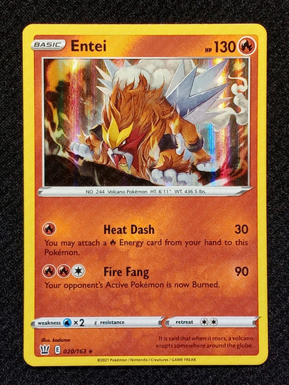 020/163 Entei {Regular Holo}