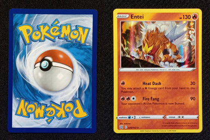 020/163 Entei {Regular Holo}
