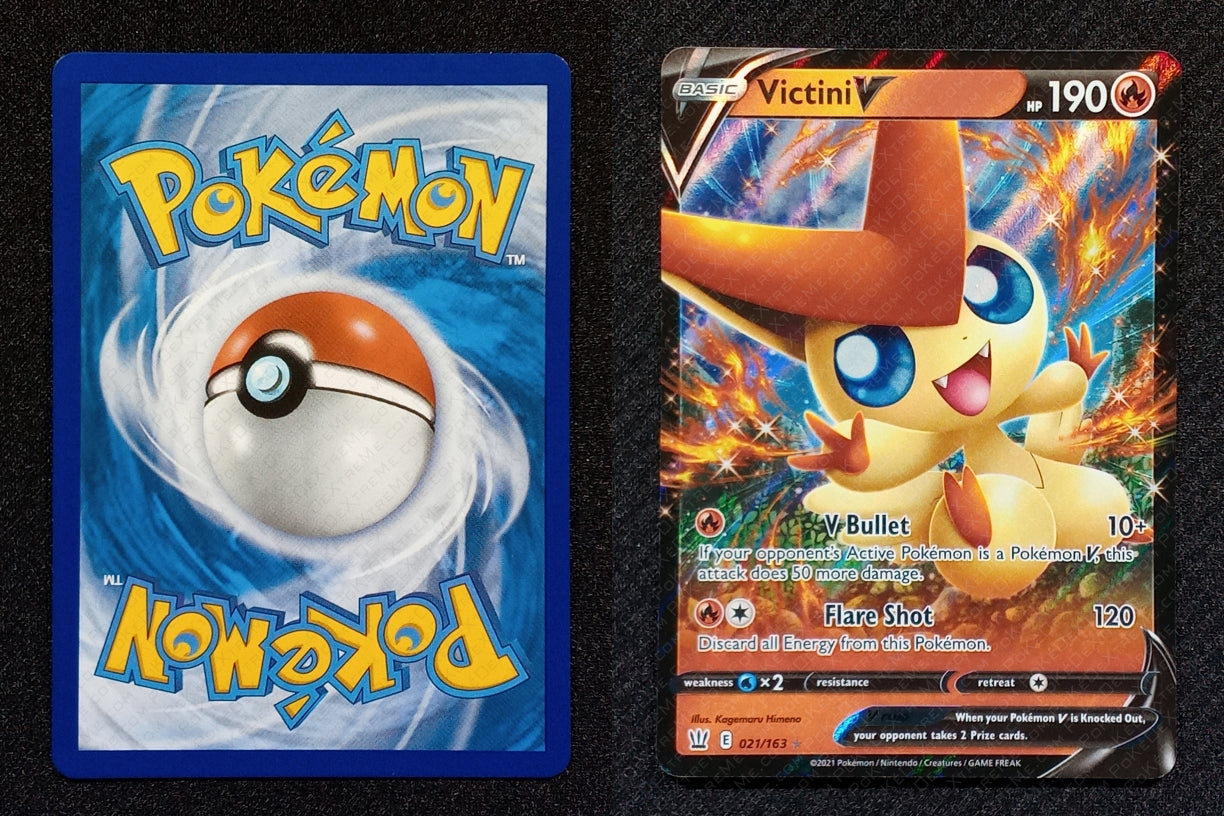 021/163 Victini V {Full Art Holo}