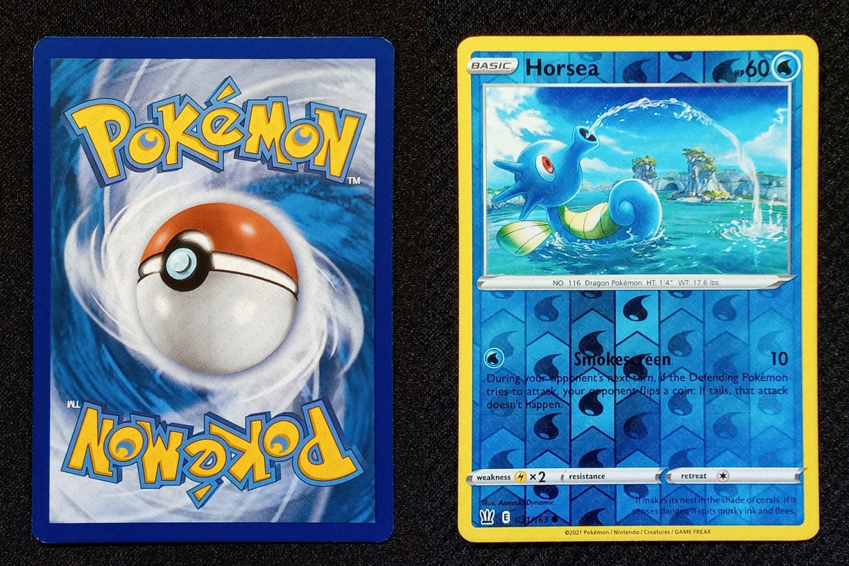 031/163 Horsea {Reverse Holo}