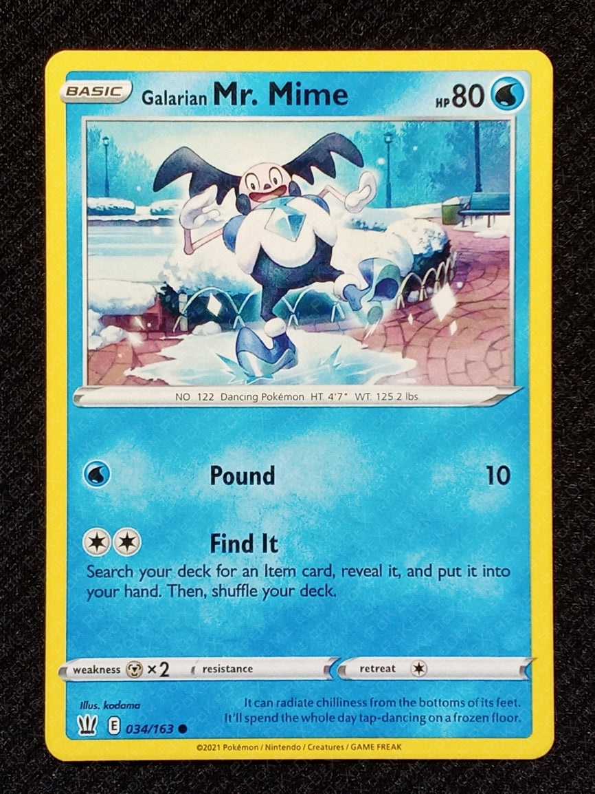 034/163 Galarian Mr. Mime