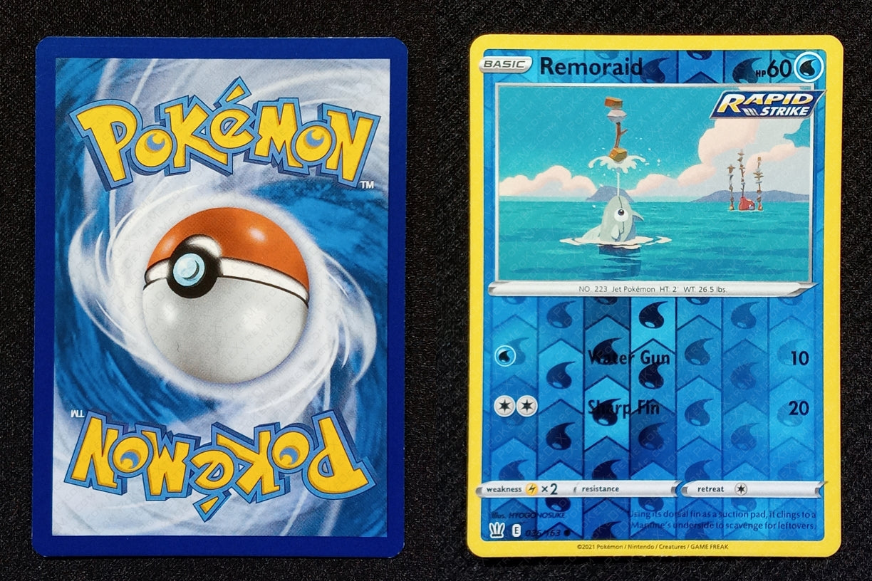 036/163 Remoraid {Reverse Holo}