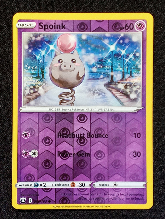 055/163 Spoink {Reverse Holo}