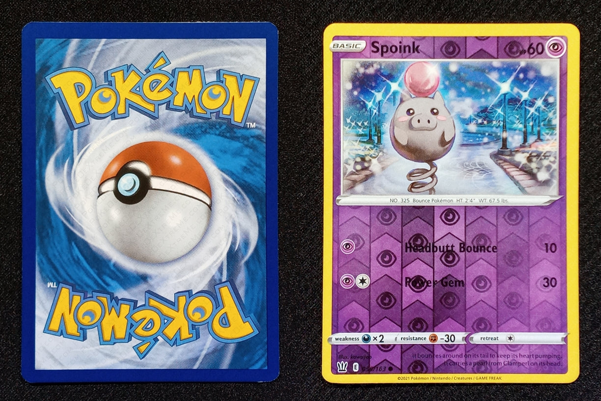055/163 Spoink {Reverse Holo}
