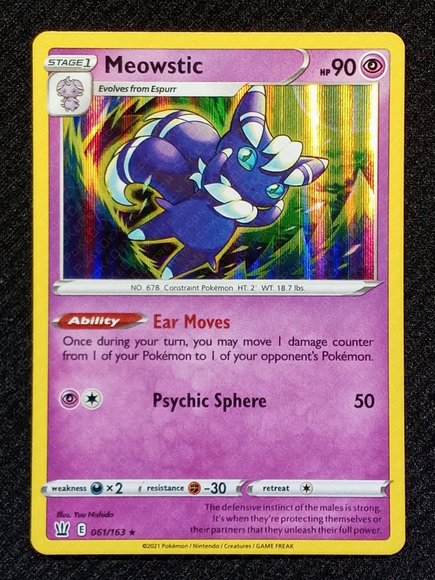 061/163 Meowstic {Regular Holo}