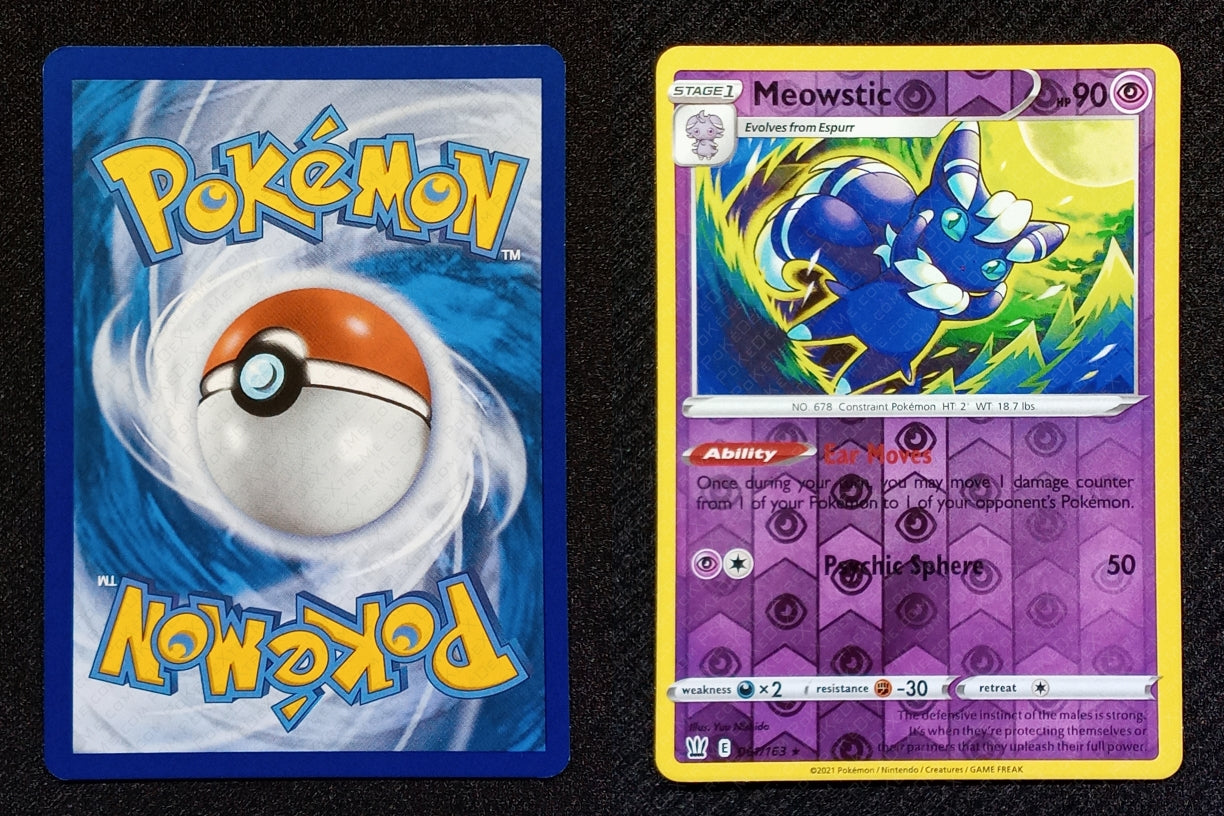 061/163 Meowstic {Reverse Holo}