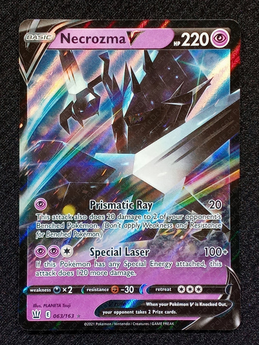 063/163 Necrozma V {Full Art Holo}