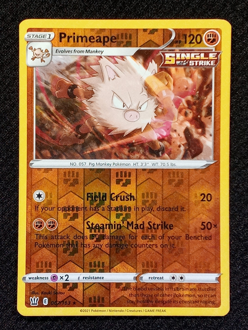 067/163 Primeape {Reverse Holo}
