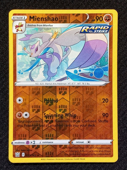 077/163 Mienshao {Reverse Holo}