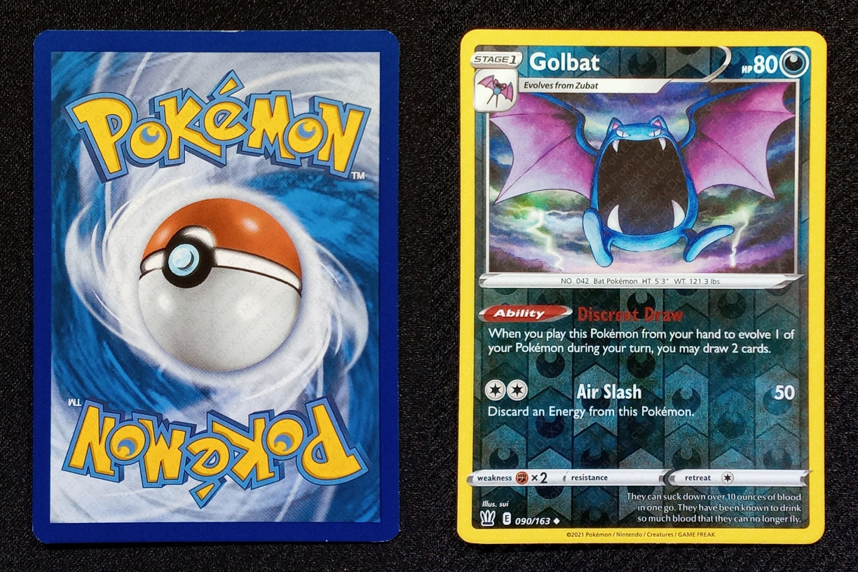 090/163 Golbat {Reverse Holo}