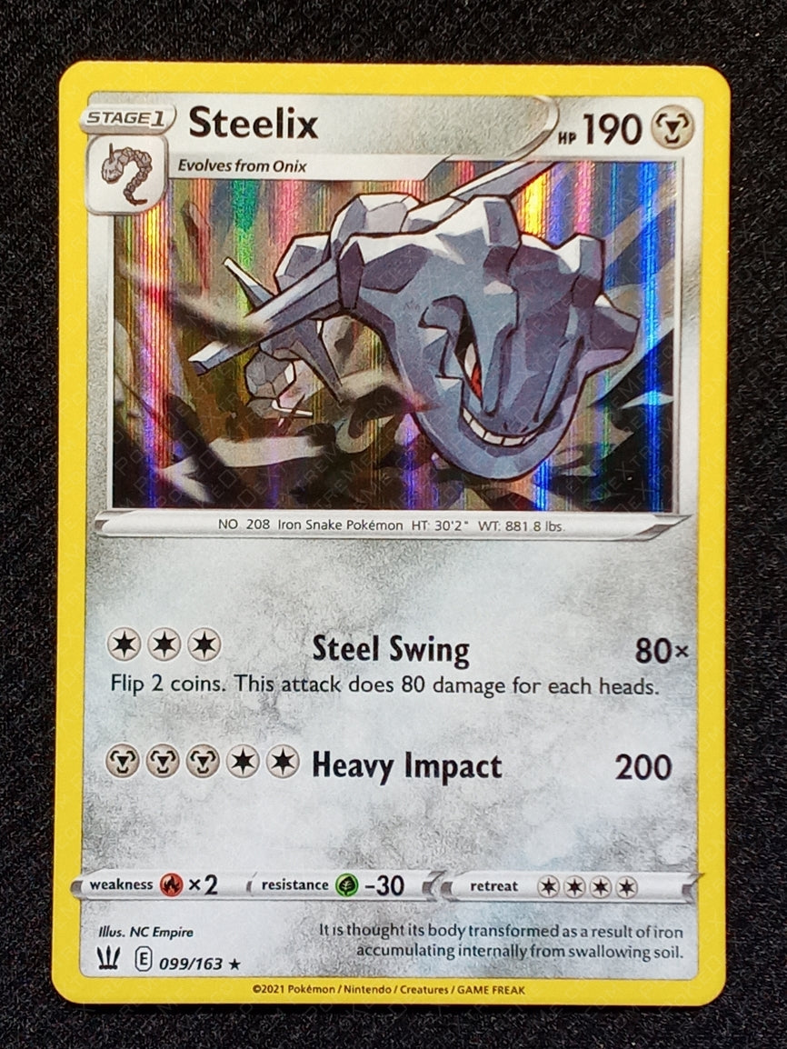 099/163 Steelix {Window Holo}
