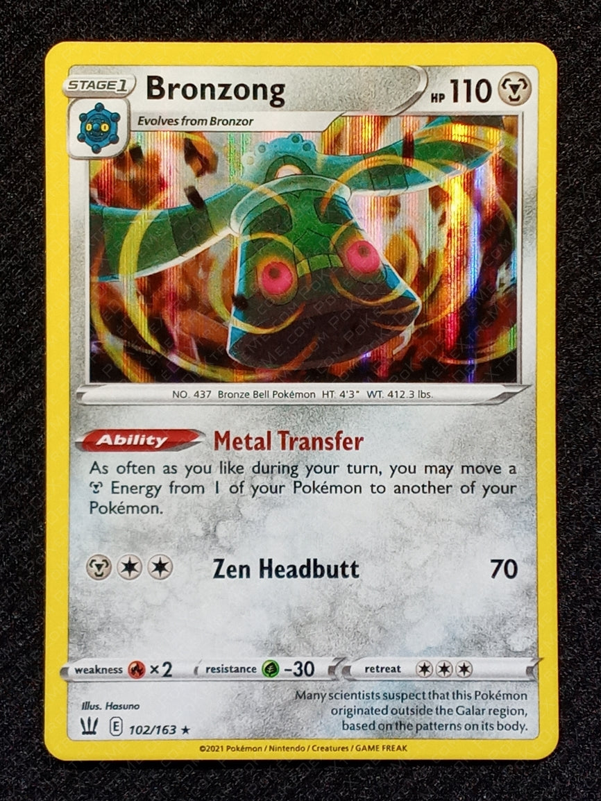 102/163 Bronzong {Window Holo}