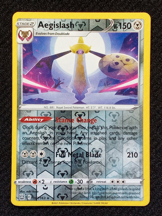 107/163 Aegislash {Reverse Holo}