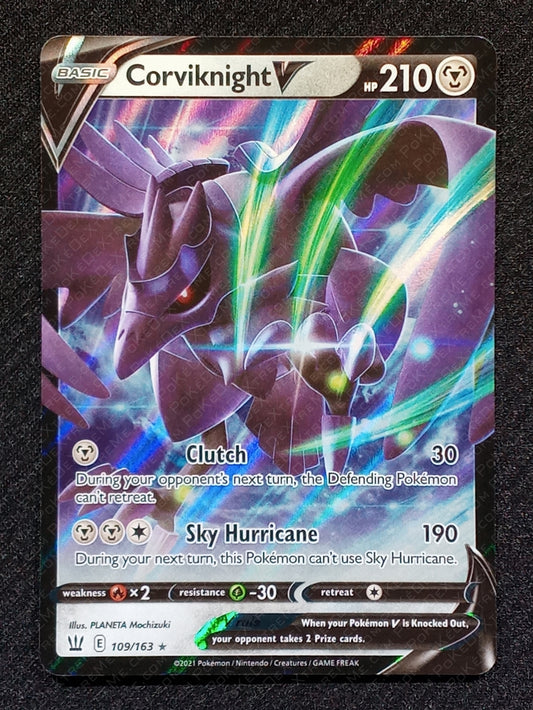109/163 Corviknight V {Full Art Holo}