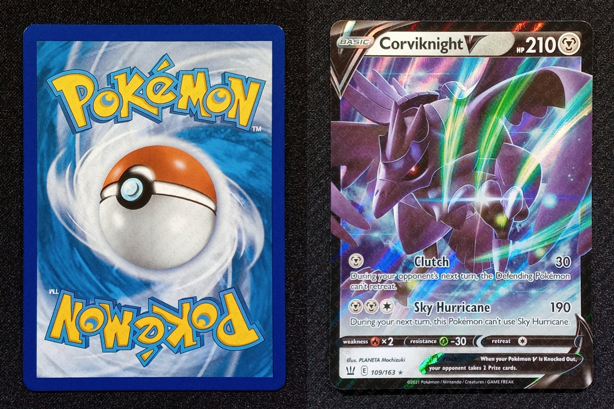 109/163 Corviknight V {Full Art Holo}