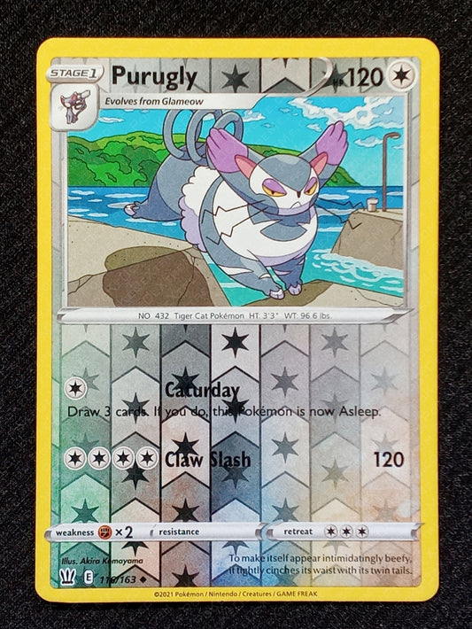 116/163 Purugly {Reverse Holo}