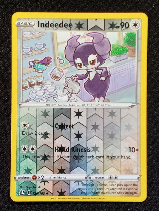 120/163 Indeedee {Reverse Holo}
